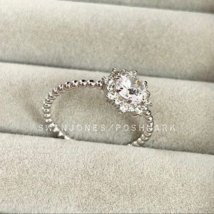 Silver CZ Ring